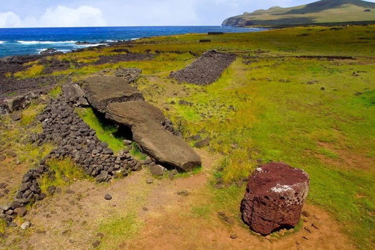 The moai Paro of Te Pito Kura is the largest that ever stood on a platform